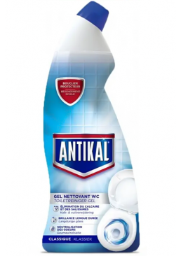 Средство для чистки унитаза Antikal Gel Блеск и нейтрализация запаха, 750 мл